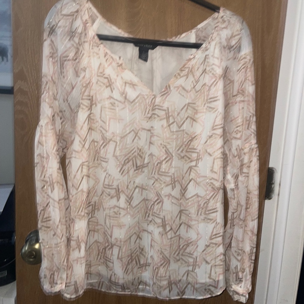 Long sleeve blouse